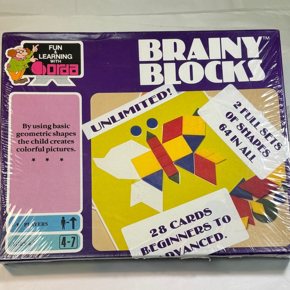 Brainy Blocks Geometric Shapes Set - Picture 10 of 10